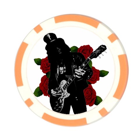 Slash Poker Chip Card Guard (10 pack) from ArtsNow.com Front