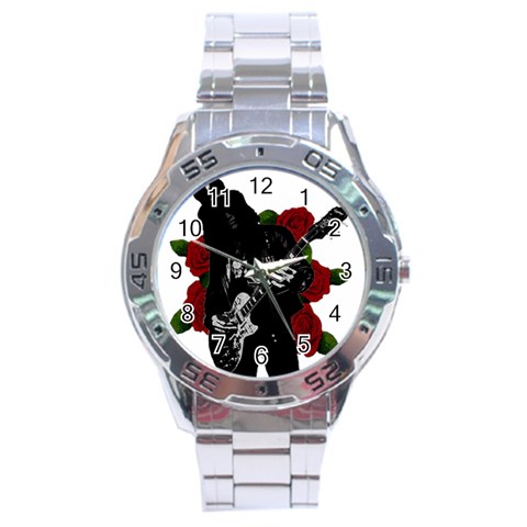 Slash Stainless Steel Analogue Watch from ArtsNow.com Front