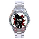 Slash Stainless Steel Analogue Watch