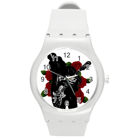 Slash Round Plastic Sport Watch (M) from ArtsNow.com Front