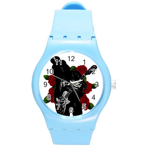 Slash Round Plastic Sport Watch (M) from ArtsNow.com Front