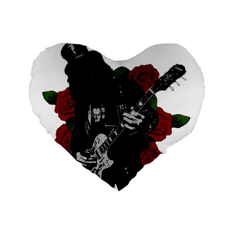 Slash Standard 16  Premium Heart Shape Cushions from ArtsNow.com Front