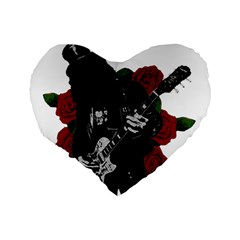 Slash Standard 16  Premium Heart Shape Cushions from ArtsNow.com Back
