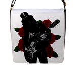 Slash Flap Messenger Bag (L) 