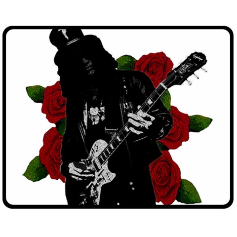 Slash Double Sided Fleece Blanket (Medium)  from ArtsNow.com 58.8 x47.4  Blanket Back