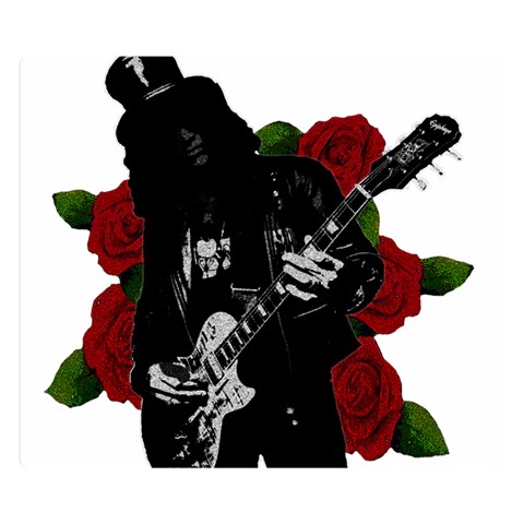 Slash Double Sided Flano Blanket (Small)  from ArtsNow.com 50 x40  Blanket Back