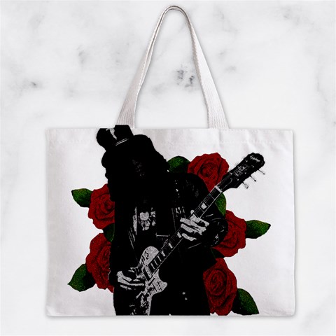 Slash Zipper Mini Tote Bag from ArtsNow.com Front
