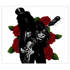 Slash Zipper Large Tote Bag from ArtsNow.com Front