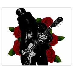 Slash Medium Zipper Tote Bag from ArtsNow.com Back