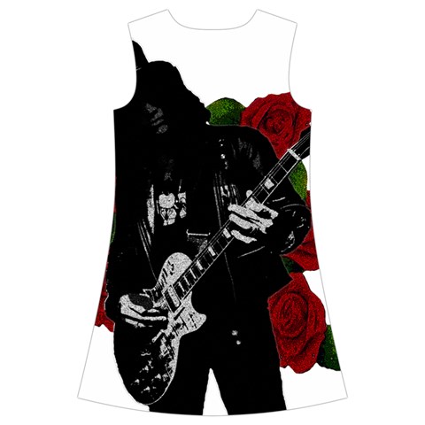 Slash Kids  Short Sleeve Velvet Dress from ArtsNow.com Back
