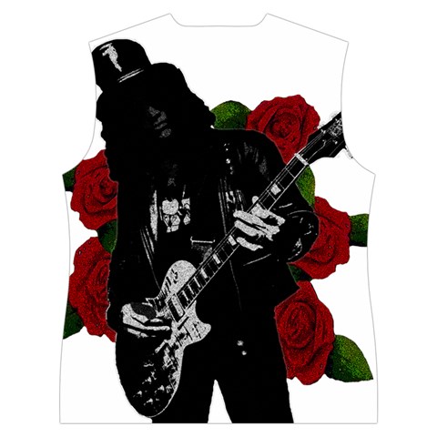 Slash Women s Button Up Puffer Vest from ArtsNow.com Back