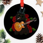 Puli dog - Slash  Ornament (Round)