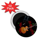 Puli dog - Slash  1.75  Magnets (10 pack) 