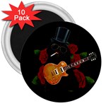 Puli dog - Slash  3  Magnets (10 pack) 
