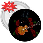 Puli dog - Slash  3  Buttons (100 pack) 