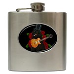 Puli dog - Slash  Hip Flask (6 oz)