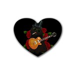 Puli dog - Slash  Heart Coaster (4 pack) 