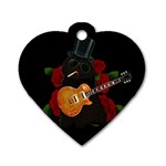 Puli dog - Slash  Dog Tag Heart (One Side)