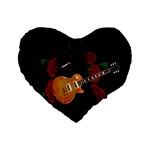 Puli dog - Slash  Standard 16  Premium Heart Shape Cushions