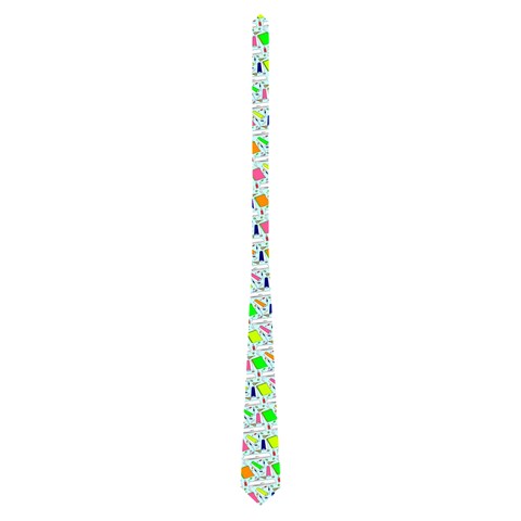 Bright Silhouette Necktie (One Side) from ArtsNow.com Front
