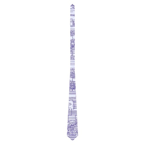 SSME Necktie (One Side) from ArtsNow.com Front
