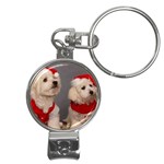 Santa s Little Helpers Nail Clippers Key Chain