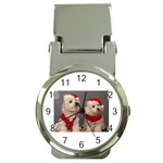 Santa s Little Helpers Money Clip Watch