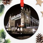 London Bridge Night Ornament (Round)