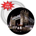 London Bridge Night 3  Button (100 pack)
