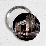 London Bridge Night 2.25  Handbag Mirror