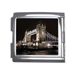 London Bridge Night Mega Link Italian Charm (18mm)