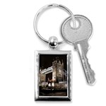 London Bridge Night Key Chain (Rectangle)