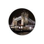 London Bridge Night Magnet 3  (Round)