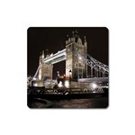 London Bridge Night Magnet (Square)