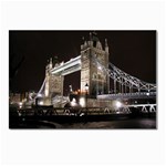 London Bridge Night Postcard 4 x 6  (Pkg of 10)