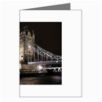 London Bridge Night Greeting Card