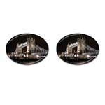 London Bridge Night Cufflinks (Oval)