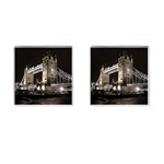 London Bridge Night Cufflinks (Square)