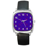 Purple Pilick2 Square Metal Watch