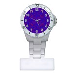 Purple Pilick2 Plastic Nurses Watch