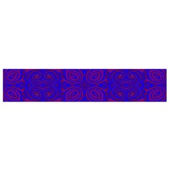 Purple Pilick2 Flano Scarf (Small) from ArtsNow.com Back