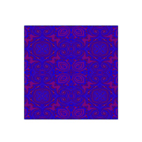 Purple Pilick2 Satin Bandana Scarf from ArtsNow.com Front