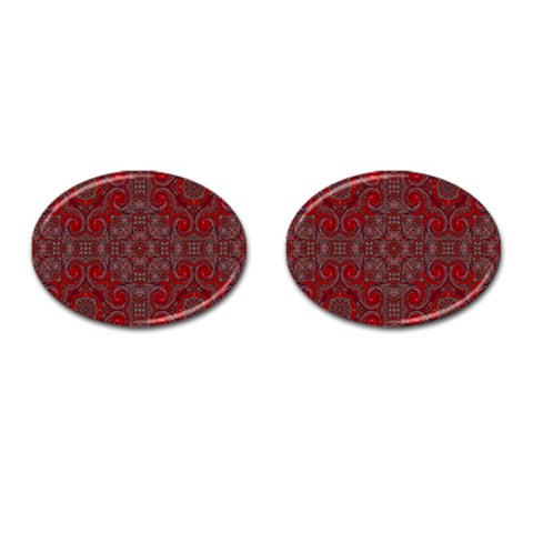 Yungwhylddfree Cufflinks (Oval) from ArtsNow.com Front(Pair)
