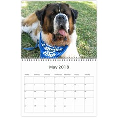 Claude 18 month calendar 2017 May 2018