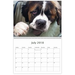 Claude 18 month calendar 2017 Jul 2018