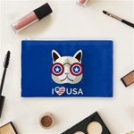 Cat_i_love_usa Cosmetic Bag (Medium)