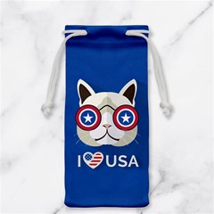 Cat_i_love_usa Jewelry Bag from ArtsNow.com Back