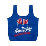 USA fries 4july Reusable Bag (M)