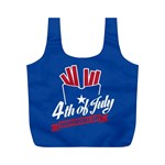 USA fries 4july Reusable Bag (M)