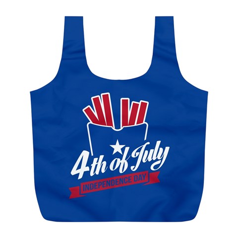 USA fries 4july Reusable Bag (L) from ArtsNow.com Front